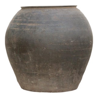 Dusty Sienna Clay Urn For Sale