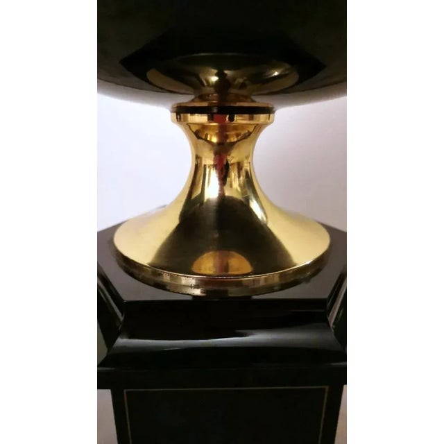French Hollywood Regency Style Table Lamp attributed to Maison Jansen, 1970 For Sale - Image 11 of 13