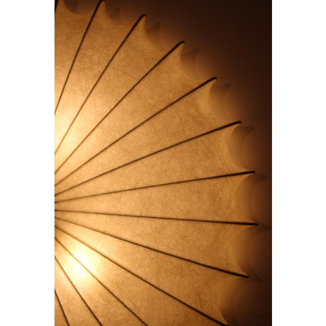 Mid-Century Modern Mid-Century Sculptural Cocoon Ceiling Lamp by Friedel Wauer for Goldkant Leuchten, 1960s For Sale - Image 3 of 11