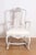 Rococo Pair of Scandinavian Rococo Style Painted Armchairs For Sale - Image 3 of 10