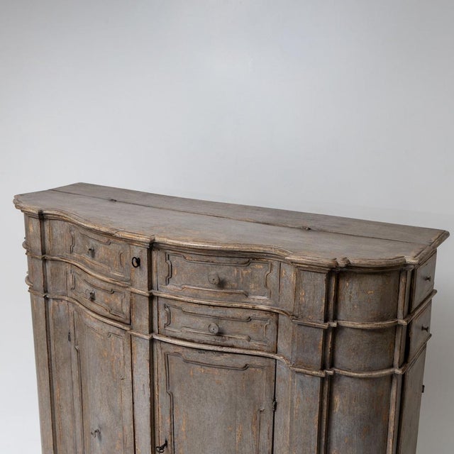 Large Painted Buffet, Italy, 18th Century For Sale - Image 4 of 9