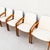 1970s Restored 1970s Danish Modern Henning Kjaernulf Dining Chairs in Teak and Leather For Sale - Image 5 of 13