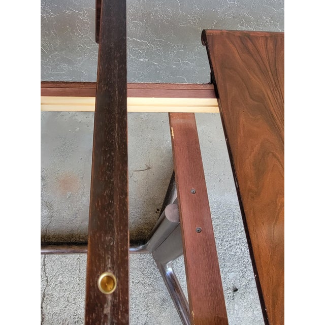 Rosewood Danish Modern Expanding Dining Table Niels Moller Attributed For Sale - Image 11 of 18