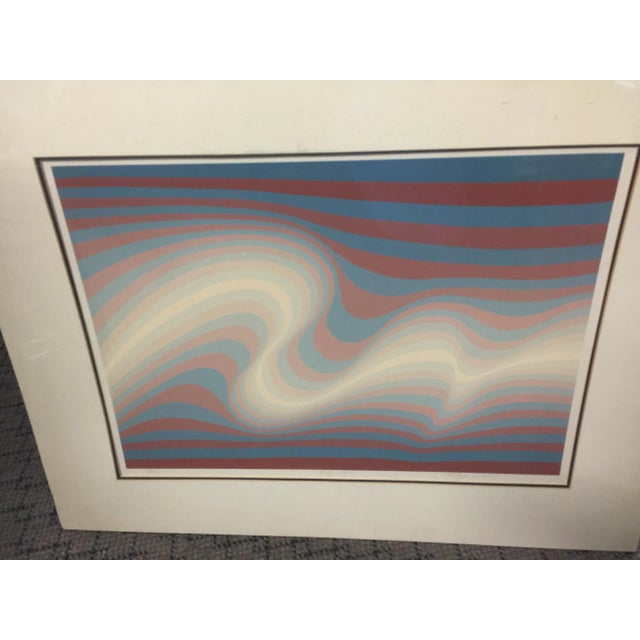 Roy Ahlgren Big Sur Lithograph, #14 of 150, The image measures 27"x20", This needs a new mat the mat got slightly soiled....