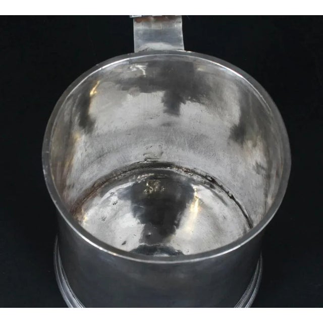 17th Century Charles II English Sterling Silver Tankard, 1680s For Sale - Image 15 of 18