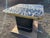 Postmodern Side End Coffee Table With Mirror Top & Black Lacquered Pedestal Base For Sale - Image 14 of 15