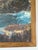 Large French Vintage Mediterranean Coastal Seascape Oil Painting on Canvas, Wood Framed For Sale - Image 15 of 18