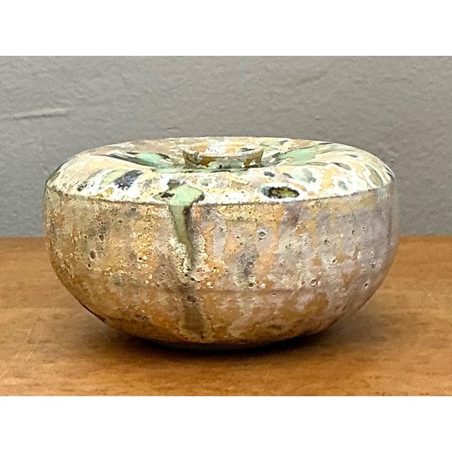 Vintage Abstract Ceramic Vessel For Sale - Image 16 of 18