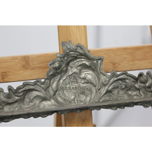 Large Baroque Photo Frame, 1950s For Sale - Image 9 of 12