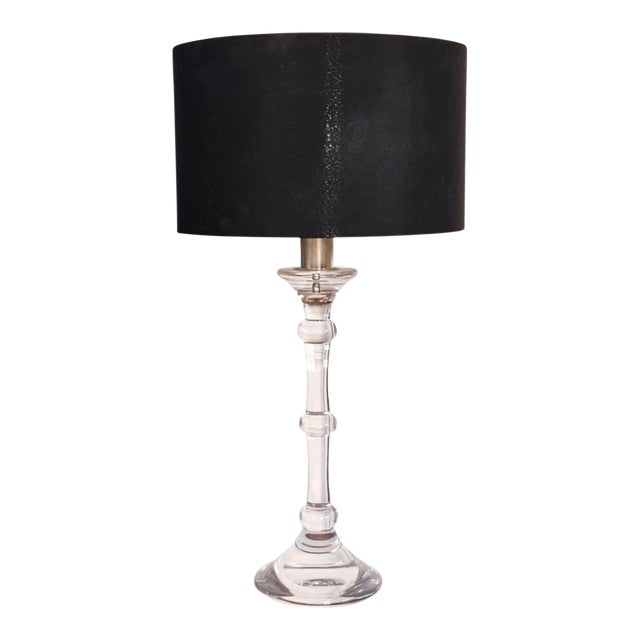 Ingo Maurer Glass Table Lamp - Design M, 1980s For Sale