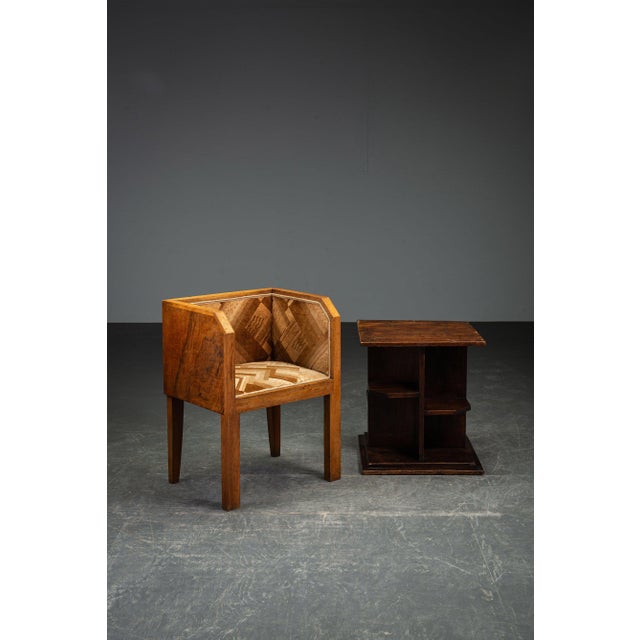 Art Deco Accent Chair, 1930s For Sale - Image 10 of 17