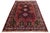 Brick Red Vintage Shiraz Wool Rug With Geometric Medallions & Tribal Motifs For Sale - Image 8 of 9