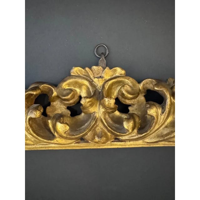 Carved and Gilded Wooden Frame, Bologna, Italy, 17th Century For Sale - Image 3 of 8