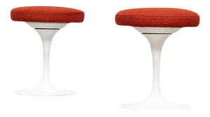 Stools by Eero Saarinen for Knoll, 1970s, Set of 2