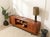 Wood Vintage Teak Credenza With Two Sliding Doors For Sale - Image 7 of 12