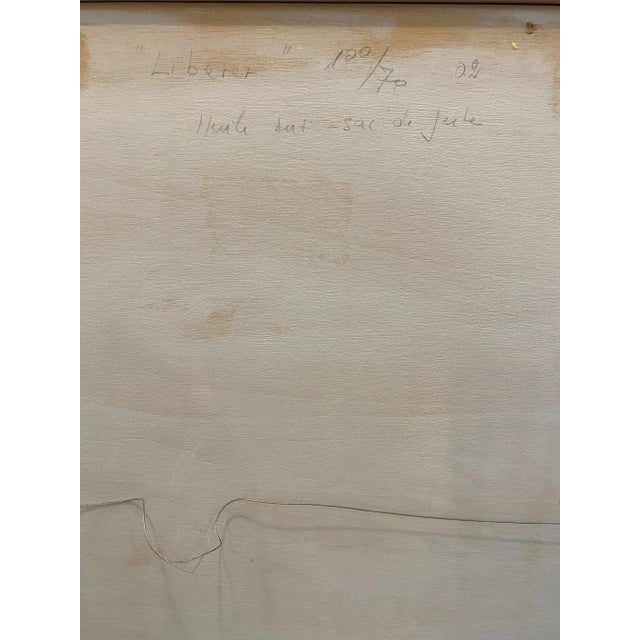 Gilbert Pauli, Libérer, 2002, Oil on Canvas For Sale - Image 9 of 10