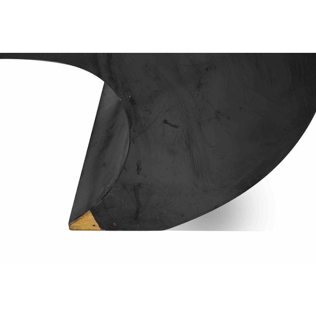 Vintage Coffee Table by Roberto Fallani for Formitalia, Italy 1990s. Lacquered wood. Some minor losses.