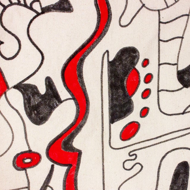 2020s Playful Dream — Abstract Expressionism With Symbolic Geometry For Sale - Image 5 of 6