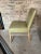 Grand Rapids Chair Company Light Green Leather Chair For Sale - Image 4 of 10