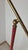 Mid-Century Modern Floor Lamp for Reading with Red Marble Base and Cone with Joint, 1950s For Sale - Image 3 of 18
