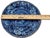Stunning & Rare Antique Original Set of 3 Dark Flow Blue English Staffordshire 10 Inch Dinner Plates Circa 1830s For Sale - Image 17 of 18