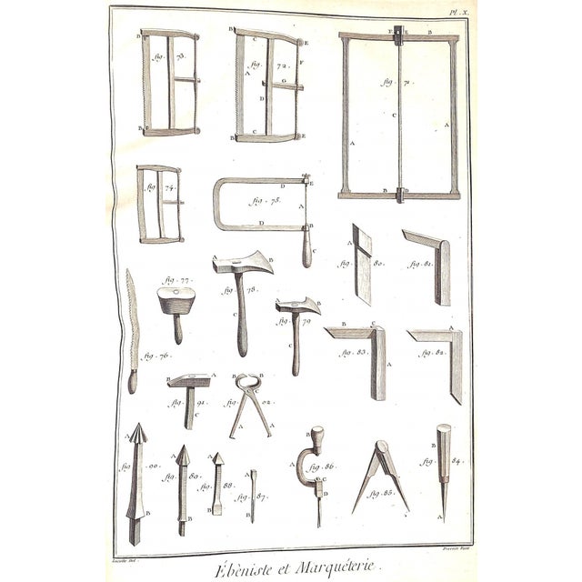 BRIASSON, David Le Breton, Durand 1765 16" x 10" Briasson, David, Le Breton, Durand 1765 Paris, 1765. Set of 2 pages...