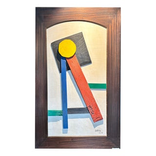 Vittorio Osvaldo Tommasini Farfa, Futurist Door 1929, Wood For Sale