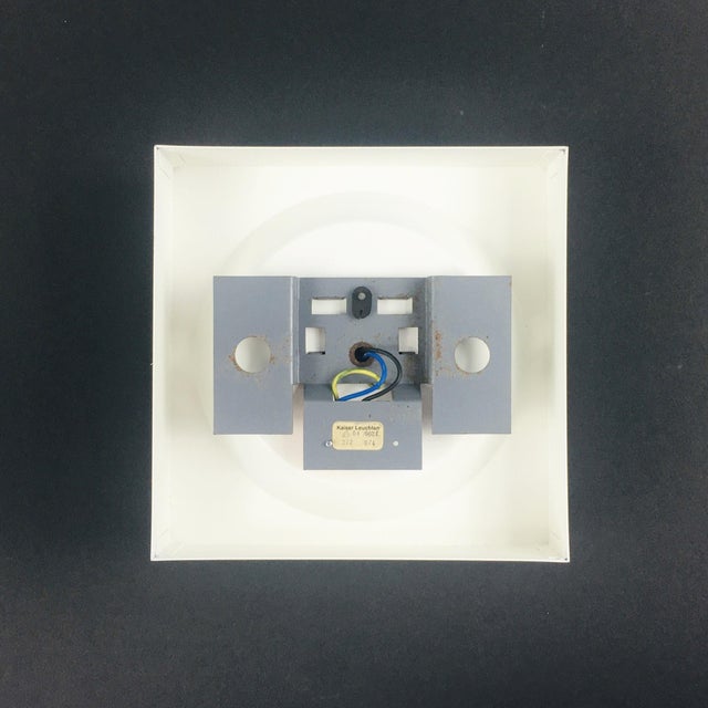 Metal Space Age Wall Lights by Klaus Hempel for Kaiser Leuchten, 1970s, Set of 2 For Sale - Image 7 of 9