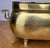 Vintage Style Brass Jardiniere with Handles For Sale - Image 4 of 18