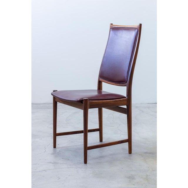 1960s Darby Rosewood Chairs by Afdal, 1960s, Set of 8 For Sale - Image 5 of 16
