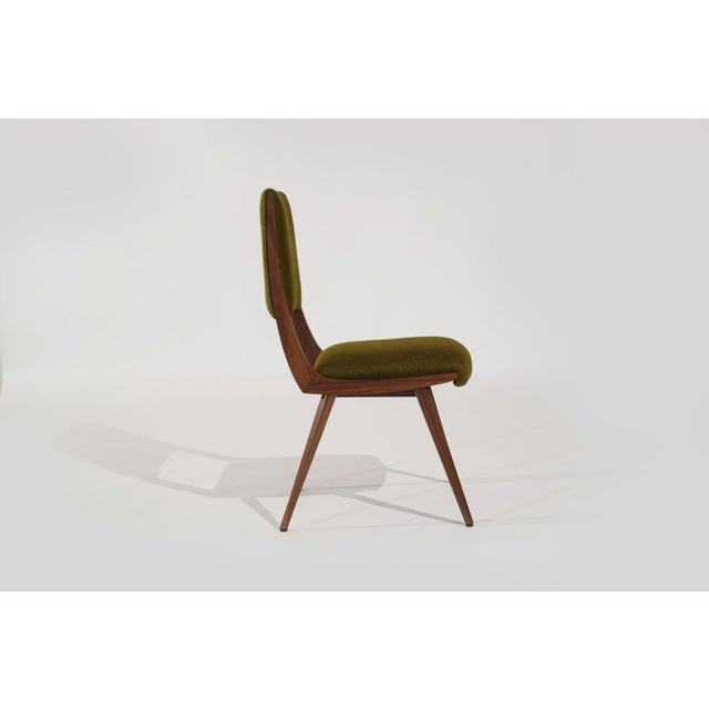 Mid-Century Modern Parisiano Dining Chair in Special Walnut by Stamford Modern For Sale - Image 3 of 18