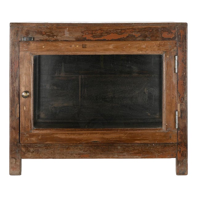 Wooden Stand-up Display Case For Sale