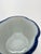 Vintage Blue Pineapple Porcelain Cachepot Styled After Mottahedeh For Sale In New York - Image 6 of 10