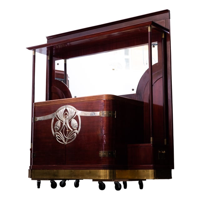 Art Nouveau Mahogany Buffet, 1905 For Sale