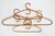 Mid-Century Modern Bamboo Clothes Hangers, Italy, 1960s, Set of 4 For Sale - Image 4 of 4
