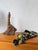 19th Century Antique Brutalist Sculpture in Polychrome Wood, 1890s For Sale - Image 5 of 18