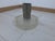 Metal Vintage Ceiling Light with Clear Disc by Flavio Poli for Seguso Murano, 1960s For Sale - Image 7 of 7