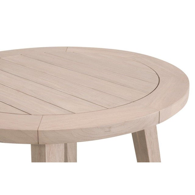 Essentials for Living Carmel Patio Round Counter Table For Sale In Washington DC - Image 6 of 7