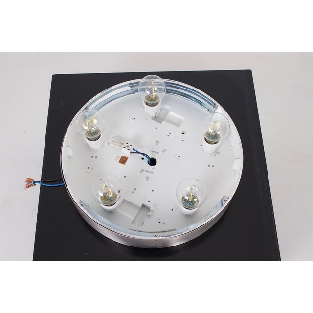 1970s Glass Ceiling Light, 1970s For Sale - Image 5 of 6