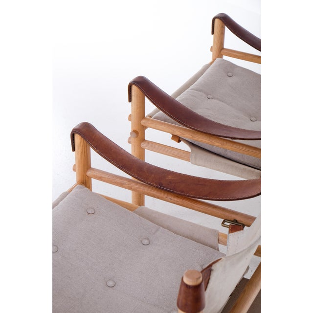 1970s Set of Model Sirocco Easy Chairs attributed to Arne Norell, 1970s For Sale - Image 5 of 18