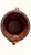 1960s Mid-Century Brutalist Walnut Umbrella Stand, 1960s For Sale - Image 5 of 8