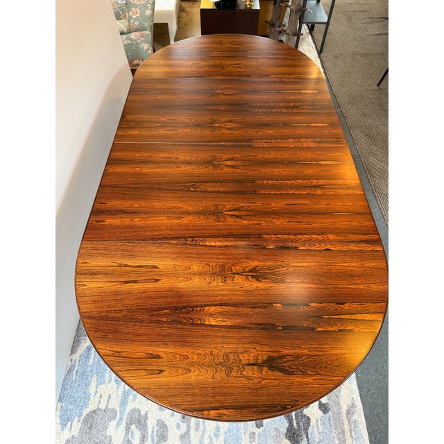 Early 21st Century Zebra Wood Extension Dining Table, 48 Inches For Sale - Image 5 of 12