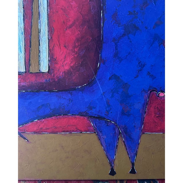 Large Contemporary Painting by Efron Medina, “Bullfighting”. For Sale - Image 11 of 12