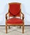 Wood Set of 1st Part 19th Century Louis Philippe Cherry Wood Armchairs For Sale - Image 7 of 18