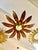 1950s Spanish Solar Crown Sunburst Light with Gilt Gold Finish, 1950 For Sale - Image 5 of 11