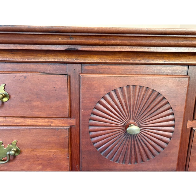 Brown Eighteenth Century American Tall Chest of Drawers For Sale - Image 8 of 15
