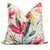 These painterly cotton/linen pillows combine hot pink and red with artful brush strokes in contrasting greens. The...
