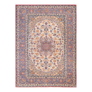 Antique Persian Isfahan Rug