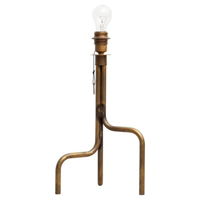 Raw Brass Table Lamp Strapatz by Sabina Grubbeson For Sale - Image 15 of 15