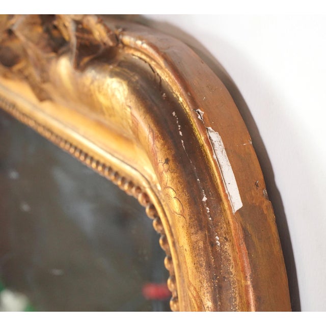 Antique European French Louis Philippe Wall Mirror For Sale - Image 10 of 12
